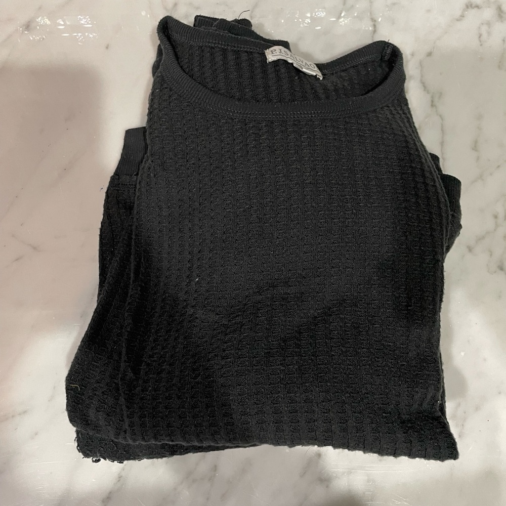Black sweat outfit